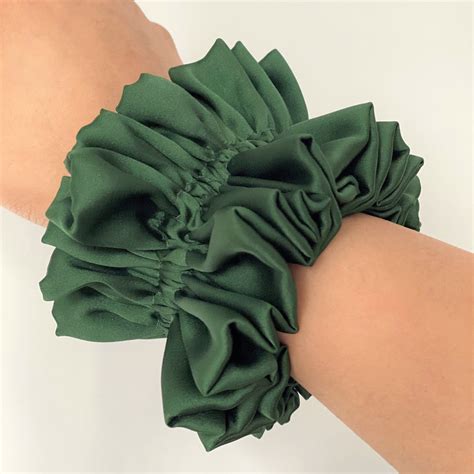 luxury hair scrunchies